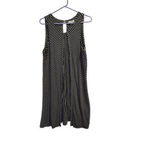 Cato Striped Tank Dress Sz XL